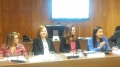 Da esquerda para a direita: Dra. Patrcia Rgo (Coordenadora do CEAF-AC),  Dra. Deluse Florentino (Diretora do CEAF-PE), Dra. Patrcia Pimentel Chambers (CEAF-RJ) e Dra. Ana Paula Nery (Diretora da ESMP-GO)